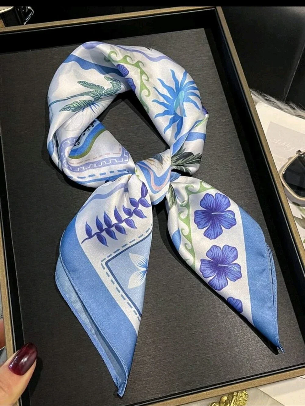 Tropical Beach Theme Scarf NEW